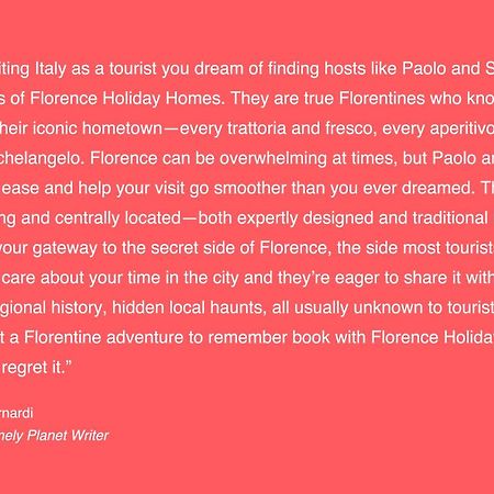 Florence Holiday Homes Santa Maria Novella エクステリア 写真